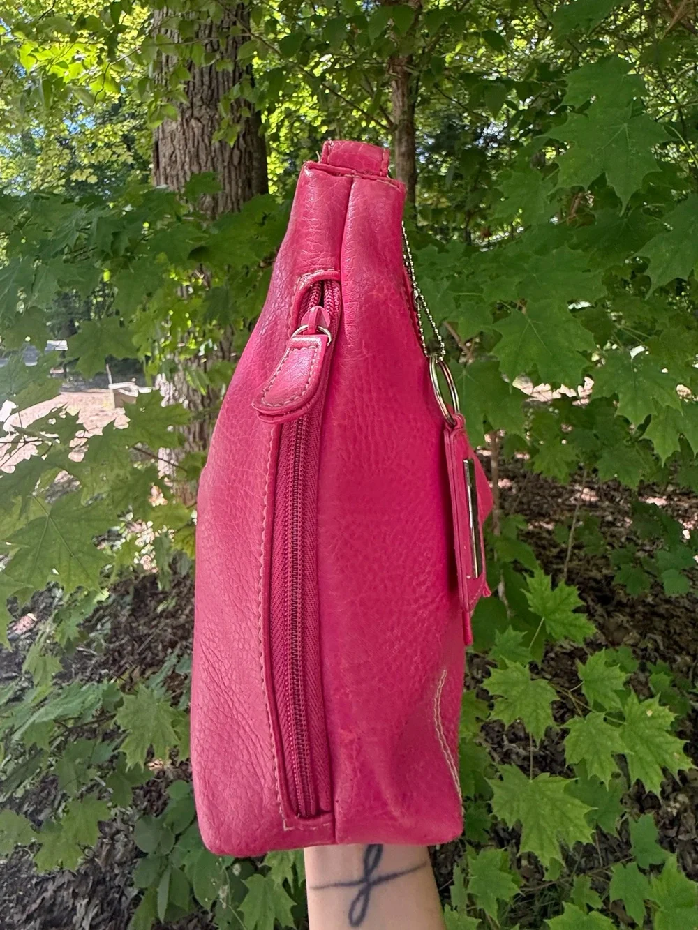 Pink Coach Soho Hampton Style Shoulder Bag Y2K Baguette Barbiecore Purse